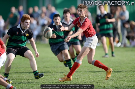 2015-05-09 Rugby Lyons Settimo Milanese U16-Rugby Varese 0481